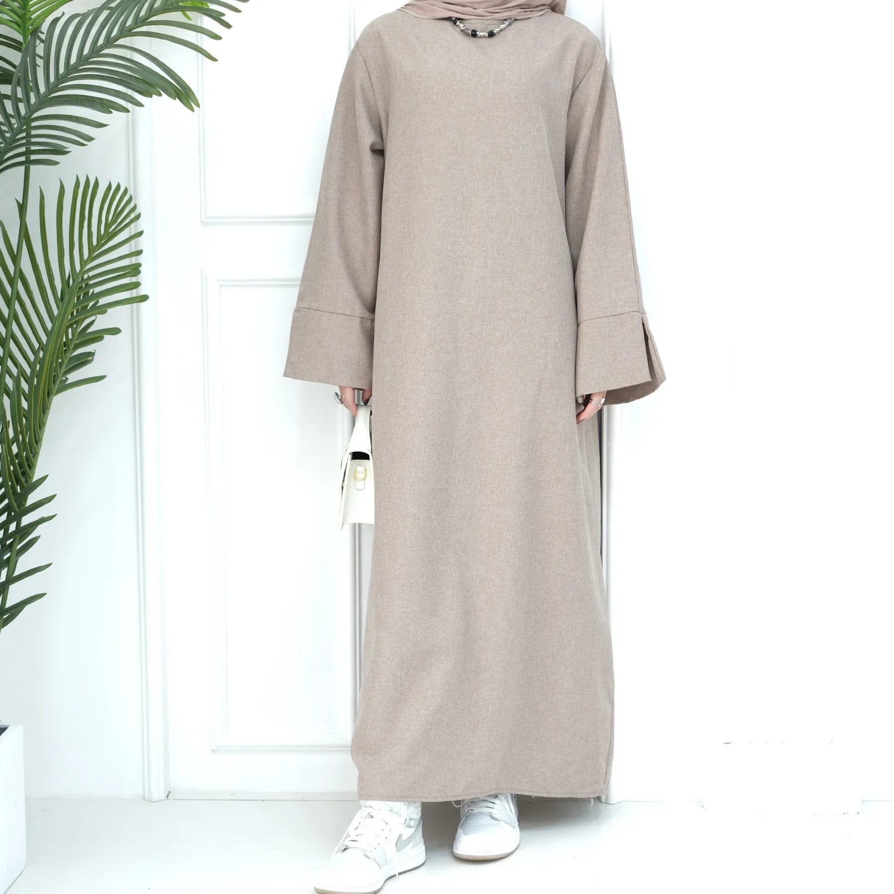Elegant Dress Gown Female Islam Clothing