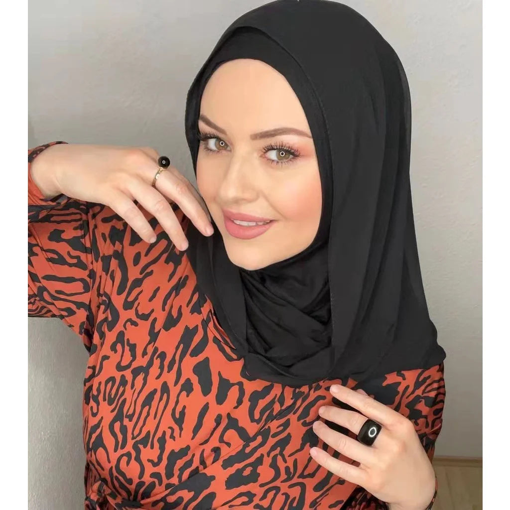 Instant Hijab Turban - Modal Satin Head Wrap