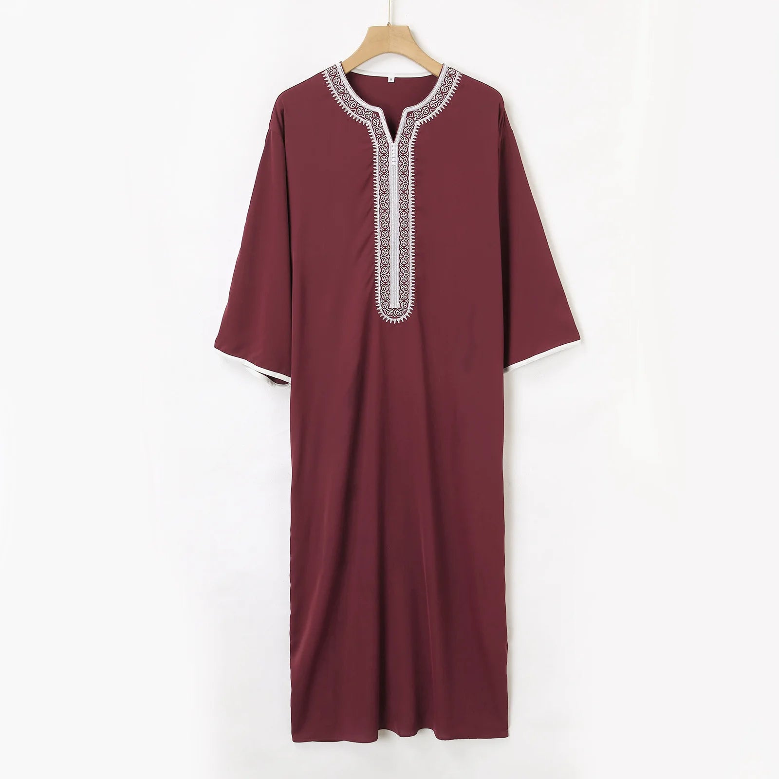 Muslim Men Long Robe Jubba Thobe