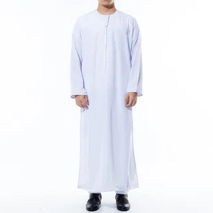 Islamic Arabic Kaftan Men Abaya  Islamic Clothing