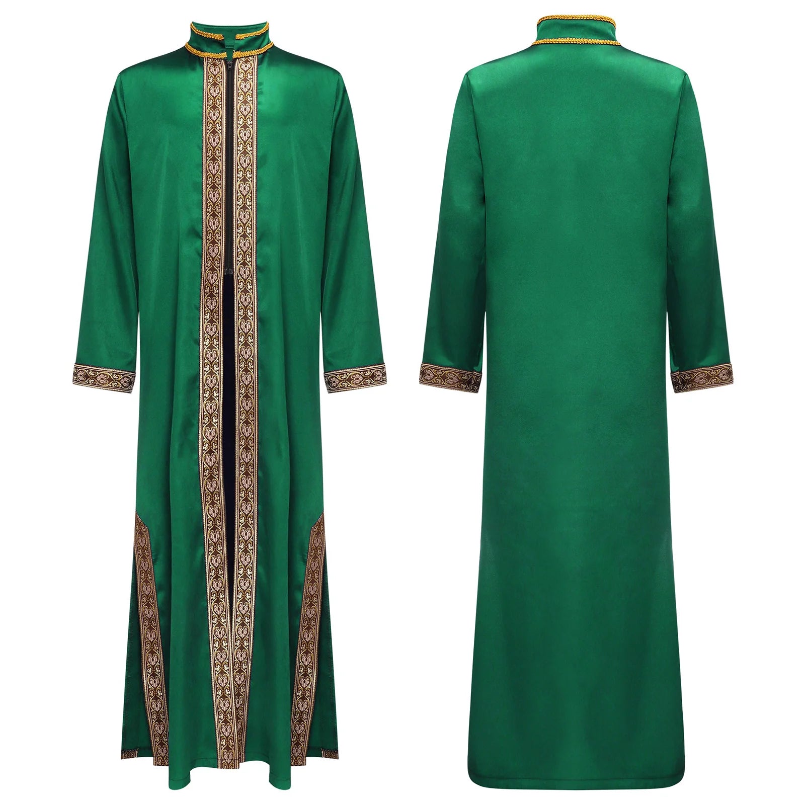 Boys Kaftans Arab Gown Long Sleeves