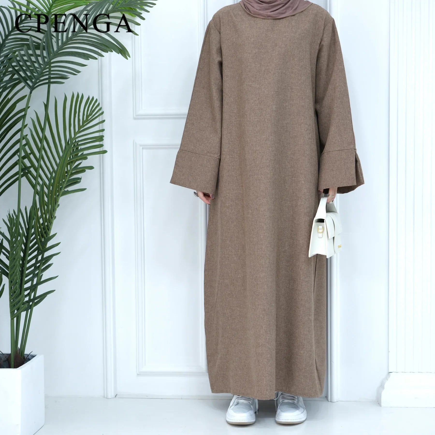 Elegant Dress Gown Female Islam Clothing