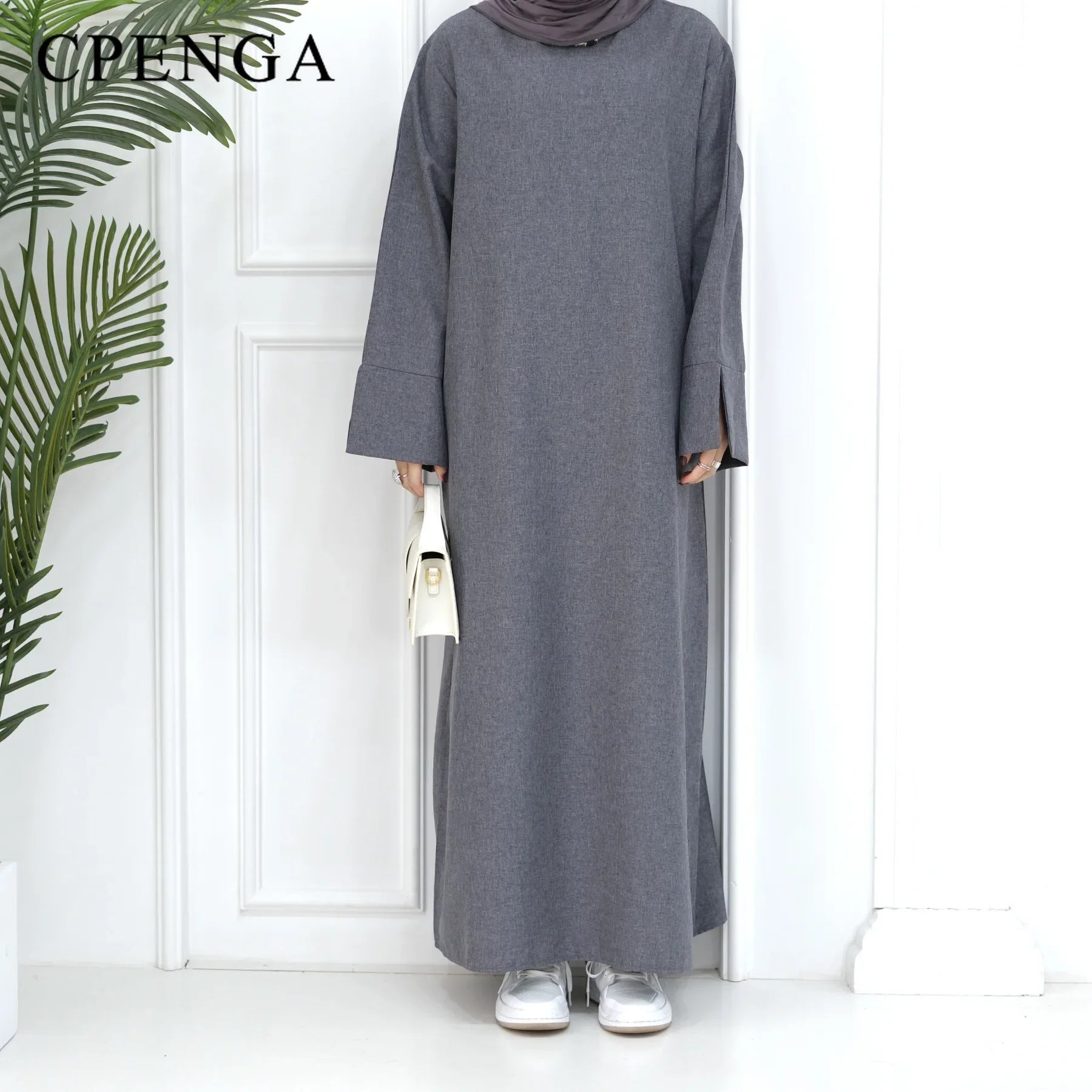 Elegant Dress Gown Female Islam Clothing