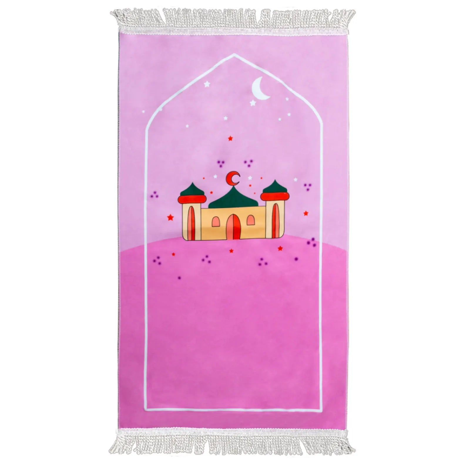 Kids Prayer Mat - Portable Islamic Prayer Rug for Children