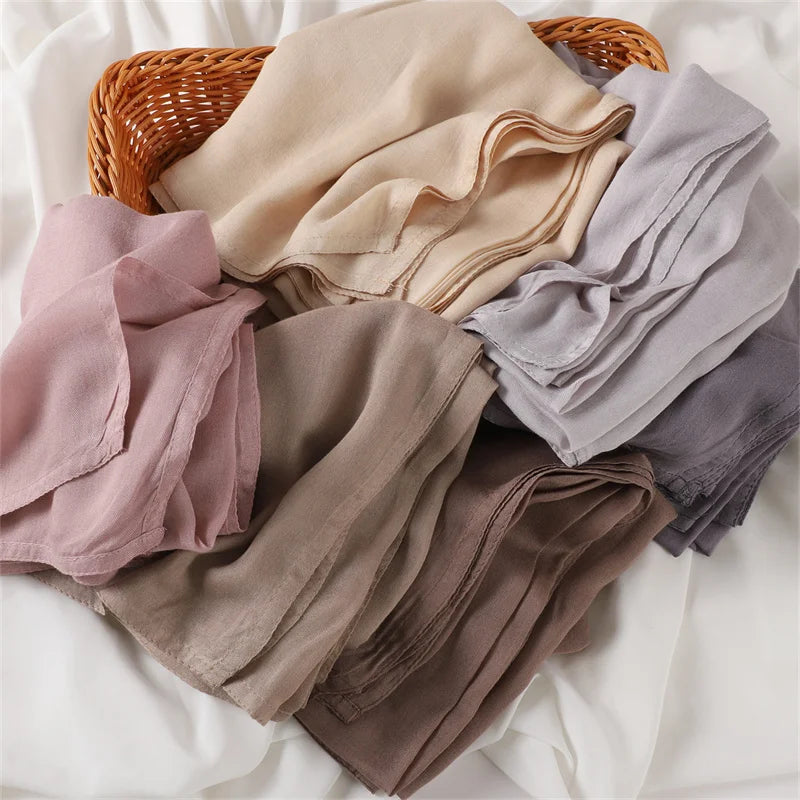 Ramadan Cotton Rayon Hijab Scarf Wome