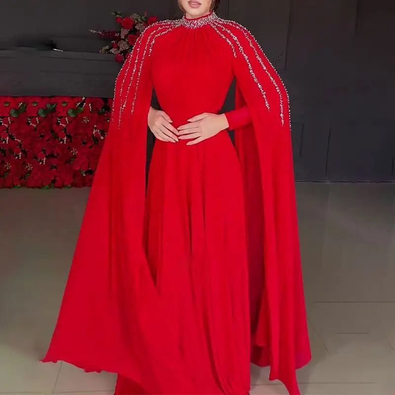 Abaya, Middle Eastern Robe Evening Gown,