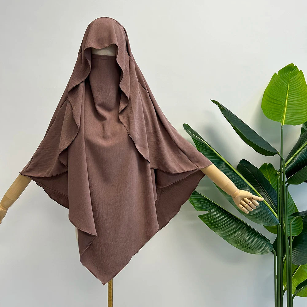 Cape Khimar with Niqab Straps