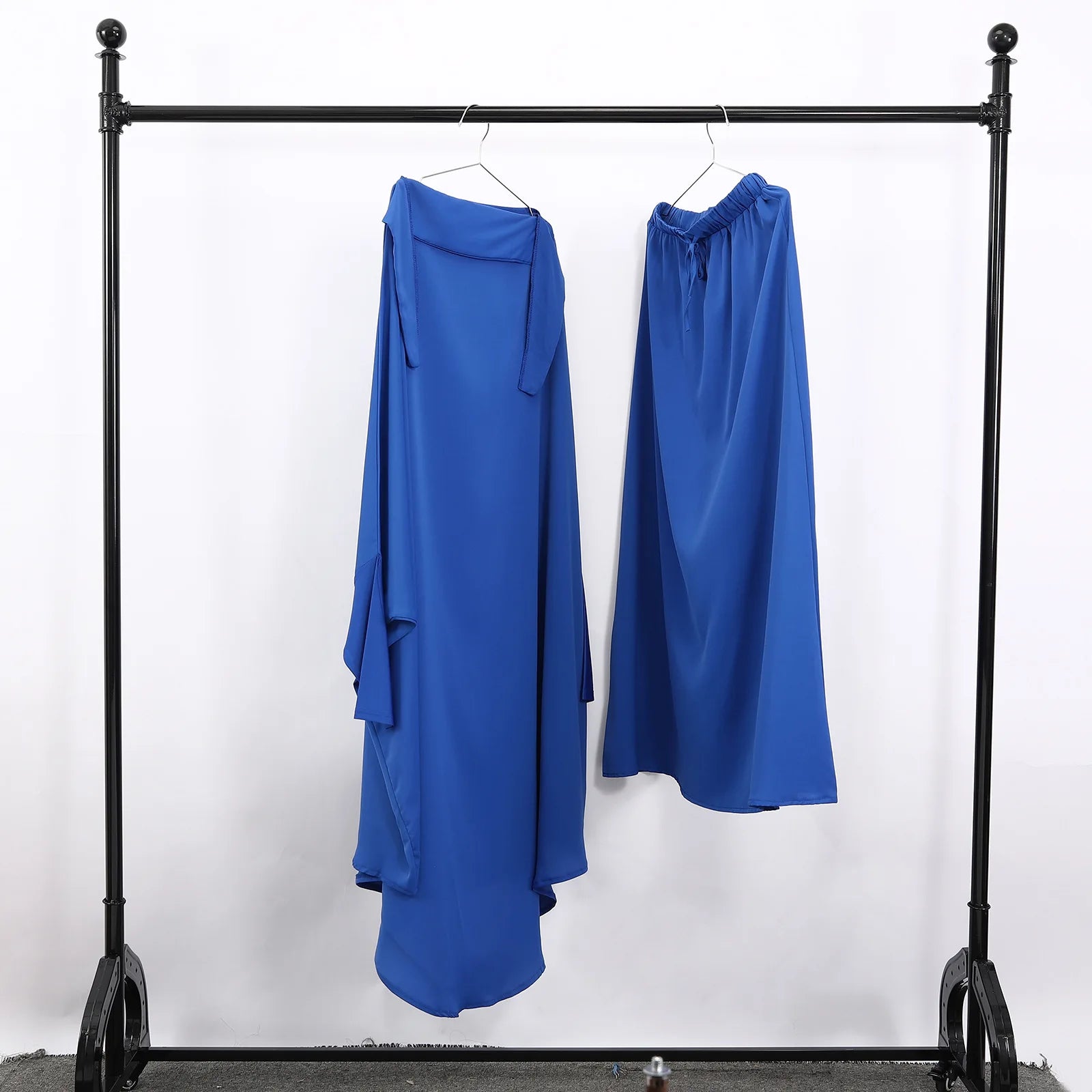 Ramadan Abayas 2 Piece Set - Hijab Dress & Khimar Prayer Garment