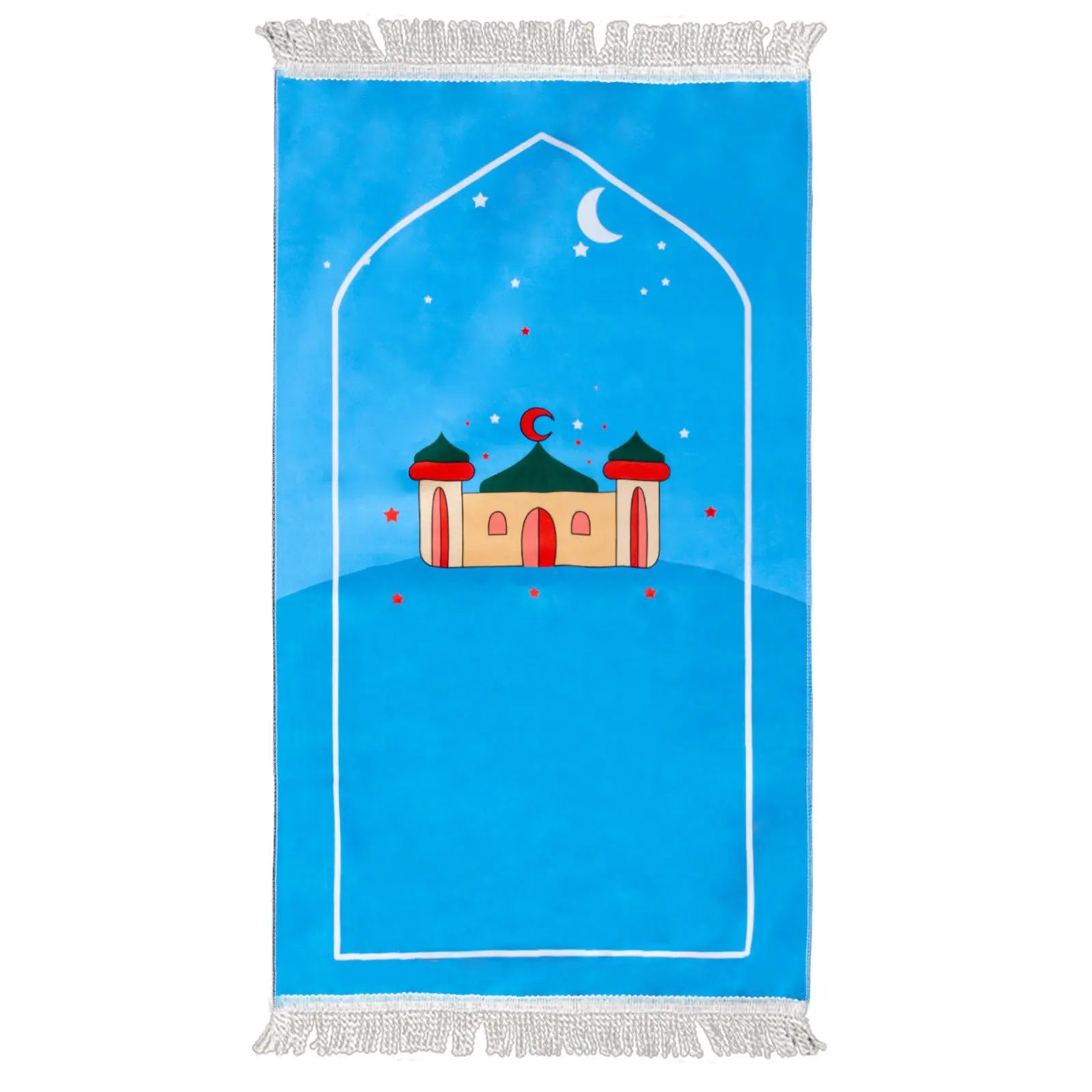 Kids Prayer Mat - Portable Islamic Prayer Rug for Children