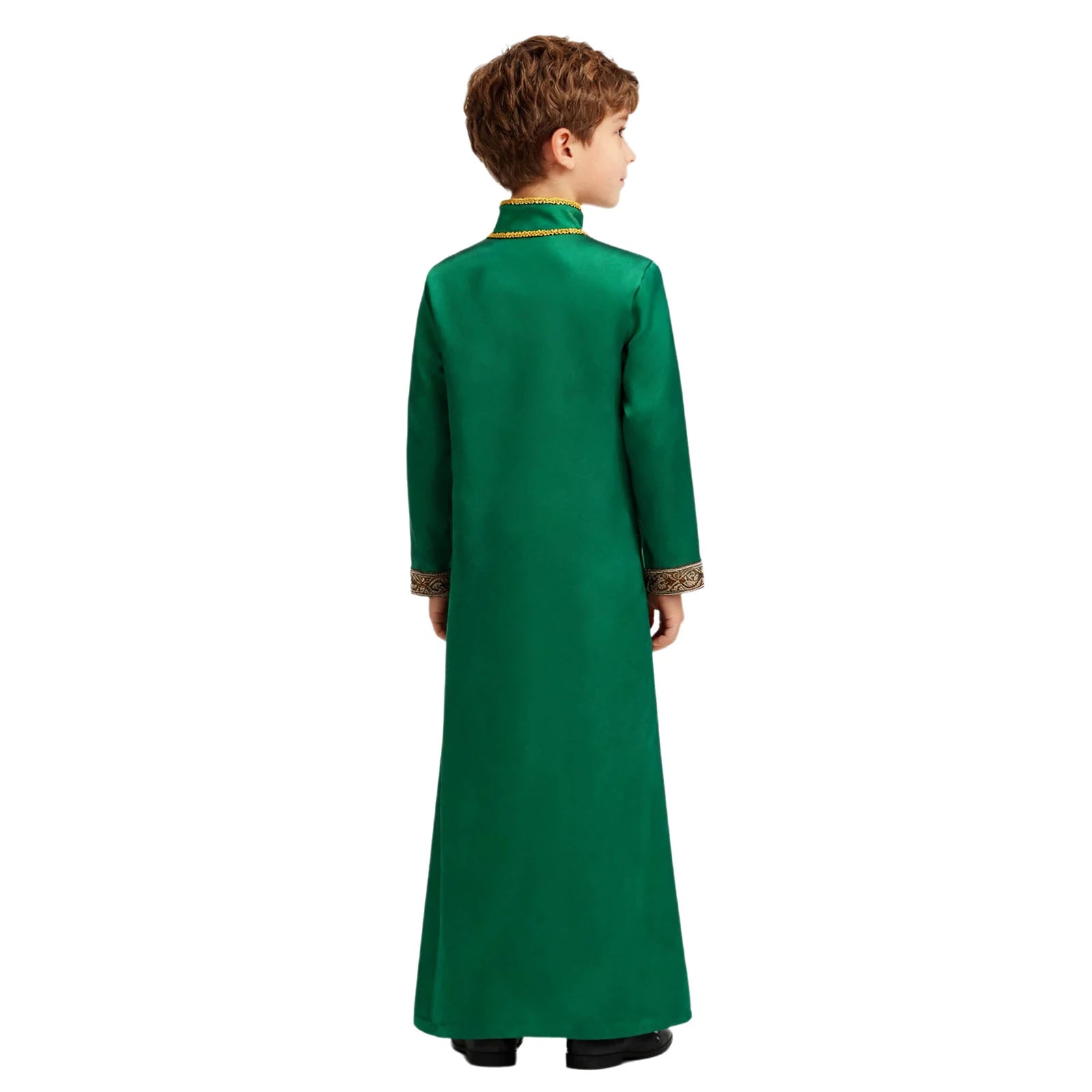 Boys Kaftans Arab Gown Long Sleeves