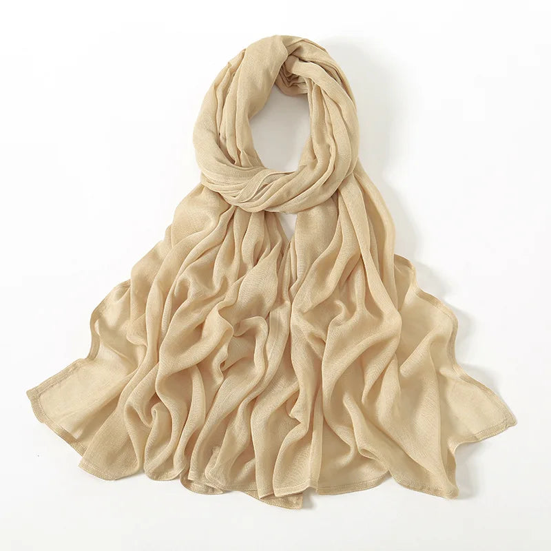 Ramadan Cotton Rayon Hijab Scarf Wome